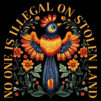 No One Is Illegal On Stolen Land Native Americans Drawstring Bag