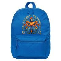No One Is Illegal On Stolen Land Native Americans 16 in Basic Backpack