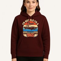 Not Old Im A Classic 1965 Car Lovers 60th Birthday Hoodie