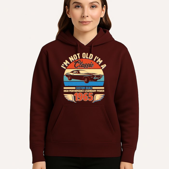 Not Old Im A Classic 1965 Car Lovers 60th Birthday Hoodie