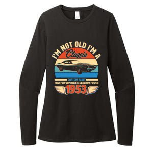 Not Old I'm A Classic 1953 Car Lovers 70th Birthday Womens CVC Long Sleeve Shirt