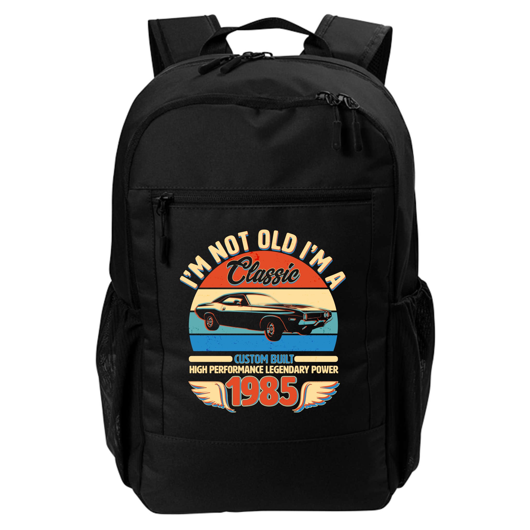 Not Old Im A Classic 1985 Car Lovers 40th Birthday Backpack