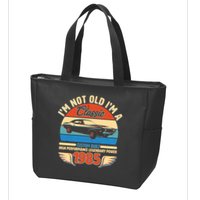 Not Old Im A Classic 1985 Car Lovers 40th Birthday Zip Tote Bag