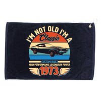 Not Old I'm A Classic 1973 Car Lovers 50th Birthday Grommeted Golf Towel