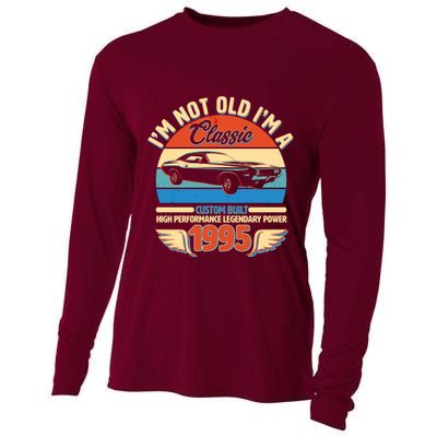 Not Old Im A Classic 1995 Car Lovers 30th Birthday Cooling Performance Long Sleeve Crew