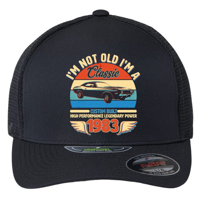 Not Old I'm A Classic 1983 Car Lovers 40th Birthday Flexfit Unipanel Trucker Cap