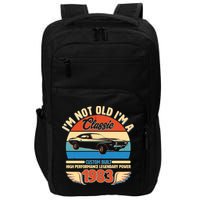 Not Old I'm A Classic 1983 Car Lovers 40th Birthday Impact Tech Backpack