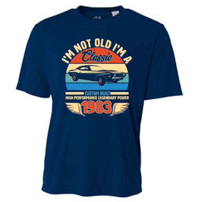 Not Old I'm A Classic 1983 Car Lovers 40th Birthday Cooling Performance Crew T-Shirt