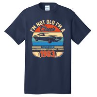 Not Old I'm A Classic 1983 Car Lovers 40th Birthday Tall T-Shirt