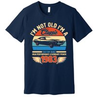 Not Old I'm A Classic 1983 Car Lovers 40th Birthday Premium T-Shirt