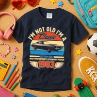 Not Old I'm A Classic 1983 Car Lovers 40th Birthday Kids T-Shirt