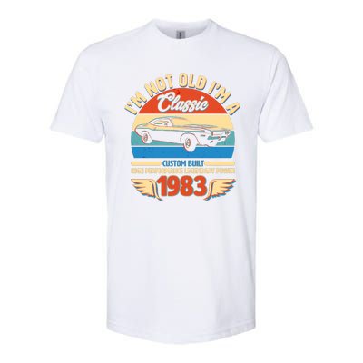 Not Old I'm A Classic 1983 Car Lovers 40th Birthday Softstyle® CVC T-Shirt