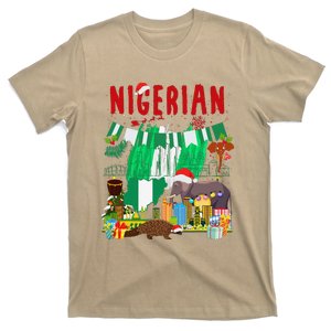 Nigeria Outfit Idea For & Novelty Nigerian Christmas T-Shirt