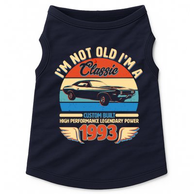 Not Old I'm A Classic 1993 Car Lovers 30th Birthday Doggie Tank