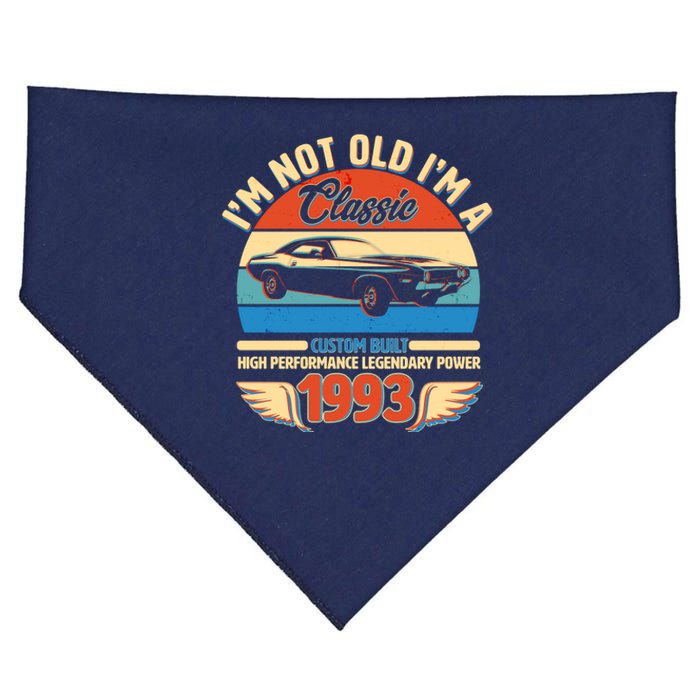 Not Old I'm A Classic 1993 Car Lovers 30th Birthday USA-Made Doggie Bandana