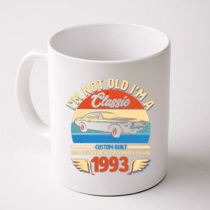 Not Old I'm A Classic 1993 Car Lovers 30th Birthday Coffee Mug