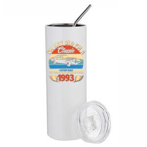 Not Old I'm A Classic 1993 Car Lovers 30th Birthday Stainless Steel Tumbler