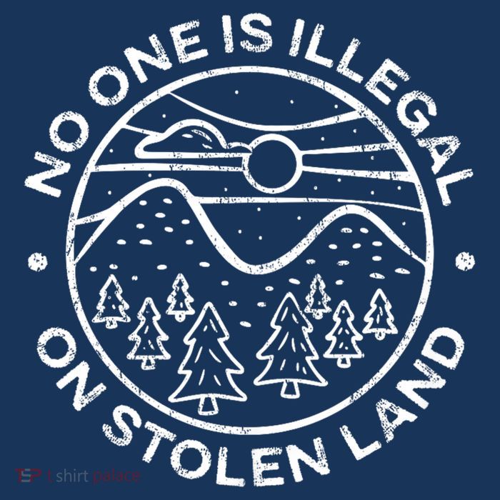 No one is illegal on stolen land Native Tribe 25L Jumbo Tote