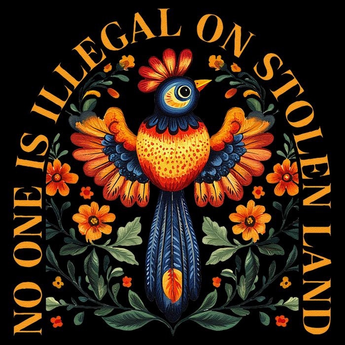 No One Is Illegal On Stolen Land Native Americans Vintage Gift Mug