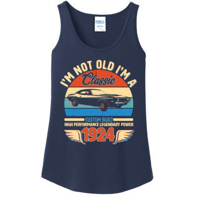 Not Old Im A Classic 1924 Car Lovers 100th Birthday Ladies Essential Tank