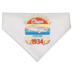 Not Old Im A Classic 1934 Car Lovers 90th Birthday USA-Made Doggie Bandana