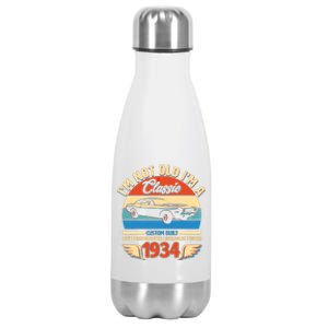 Not Old Im A Classic 1934 Car Lovers 90th Birthday Stainless Steel Insulated Water Bottle