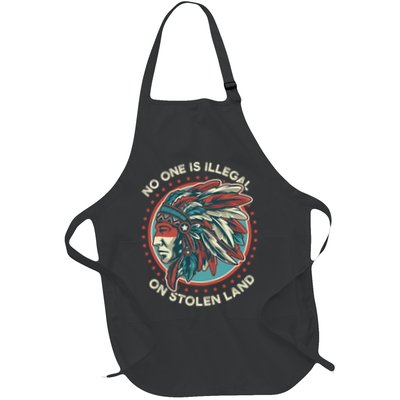 No One Is Illegal On Stolen Land Anti Trump Protest Apron