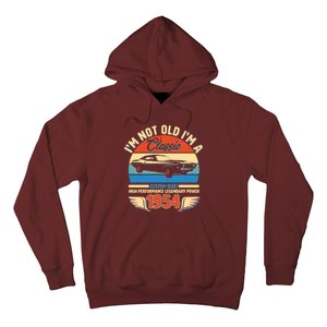 Not Old Im A Classic 1954 Car Lovers 70th Birthday Hoodie