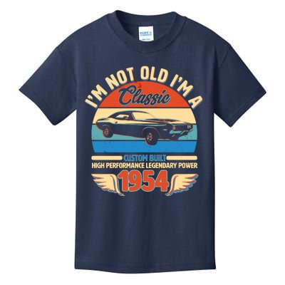 Not Old Im A Classic 1954 Car Lovers 70th Birthday Kids T-Shirt