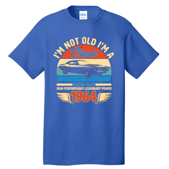 Not Old Im A Classic 1964 Car Lovers 60th Birthday Tall T-Shirt