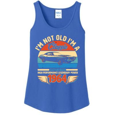 Not Old Im A Classic 1964 Car Lovers 60th Birthday Ladies Essential Tank