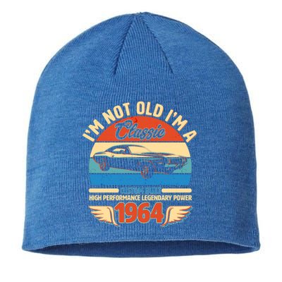 Not Old Im A Classic 1964 Car Lovers 60th Birthday Sustainable Beanie