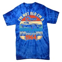 Not Old Im A Classic 1964 Car Lovers 60th Birthday Tie-Dye T-Shirt