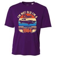 Not Old Im A Classic 1984 Car Lovers 40th Birthday Cooling Performance Crew T-Shirt