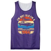 Not Old Im A Classic 1984 Car Lovers 40th Birthday Mesh Reversible Basketball Jersey Tank