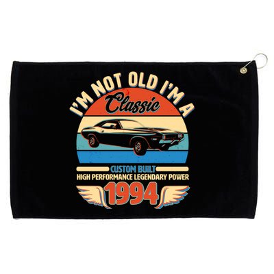 Not Old Im A Classic 1994 Car Lovers 30th Birthday Grommeted Golf Towel