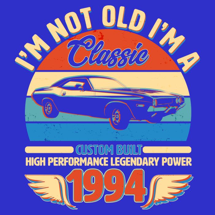 Not Old Im A Classic 1994 Car Lovers 30th Birthday T-Shirt