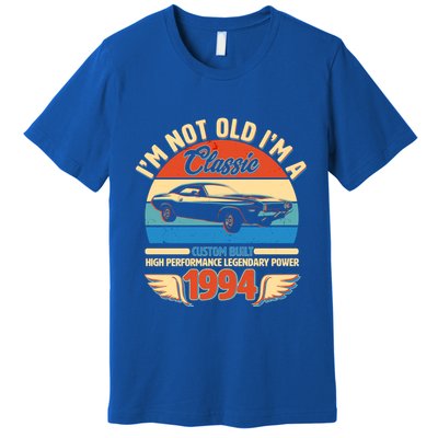 Not Old Im A Classic 1994 Car Lovers 30th Birthday Premium T-Shirt