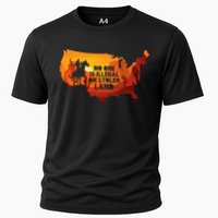 No One Is Illegal On Stolen Land Support Immigration Cooling Performance Crew T-Shirt