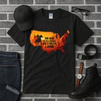 No One Is Illegal On Stolen Land Support Immigration Tall T-Shirt
