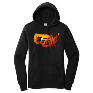 No One Is Illegal On Stolen Land Support Immigration Women's Pullover Hoodie