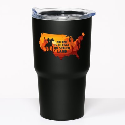 No One Is Illegal On Stolen Land Support Immigration Tumbler