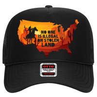 No One Is Illegal On Stolen Land Support Immigration Hat