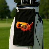 No One Is Illegal On Stolen Land Support Immigration Golf Towel