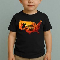 No One Is Illegal On Stolen Land Support Immigration Toddler T-Shirt