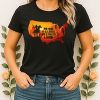 No One Is Illegal On Stolen Land Support Immigration Womens T-Shirt