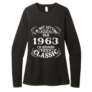 Not Old I Am Classic 1963 60th Birthday Gift For 60 Year Old Womens CVC Long Sleeve Shirt