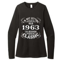 Not Old I Am Classic 1963 60th Birthday Gift For 60 Year Old Womens CVC Long Sleeve Shirt