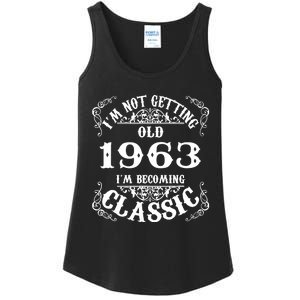 Not Old I Am Classic 1963 60th Birthday Gift For 60 Year Old Ladies Essential Tank