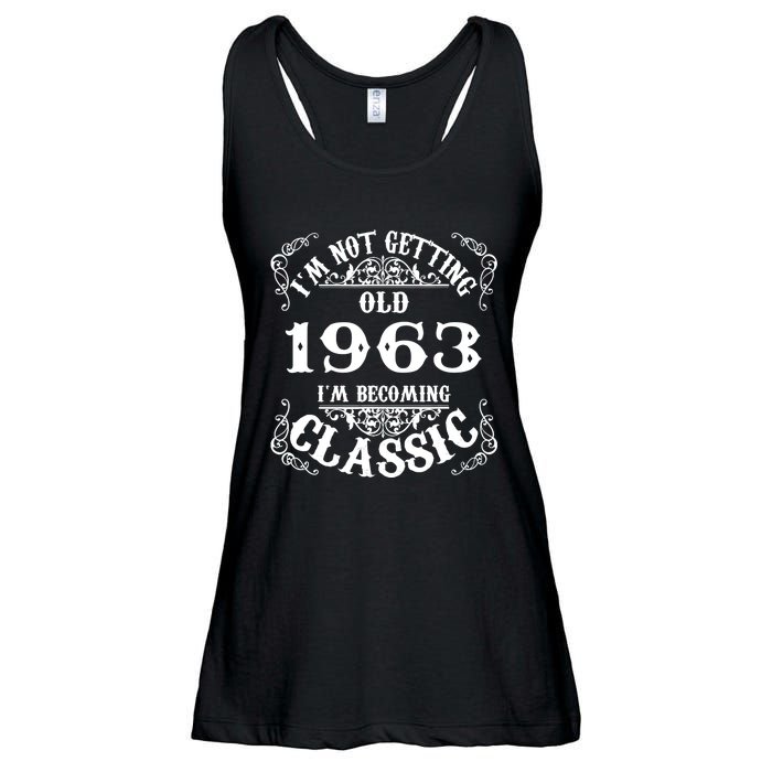 Not Old I Am Classic 1963 60th Birthday Gift For 60 Year Old Ladies Essential Flowy Tank